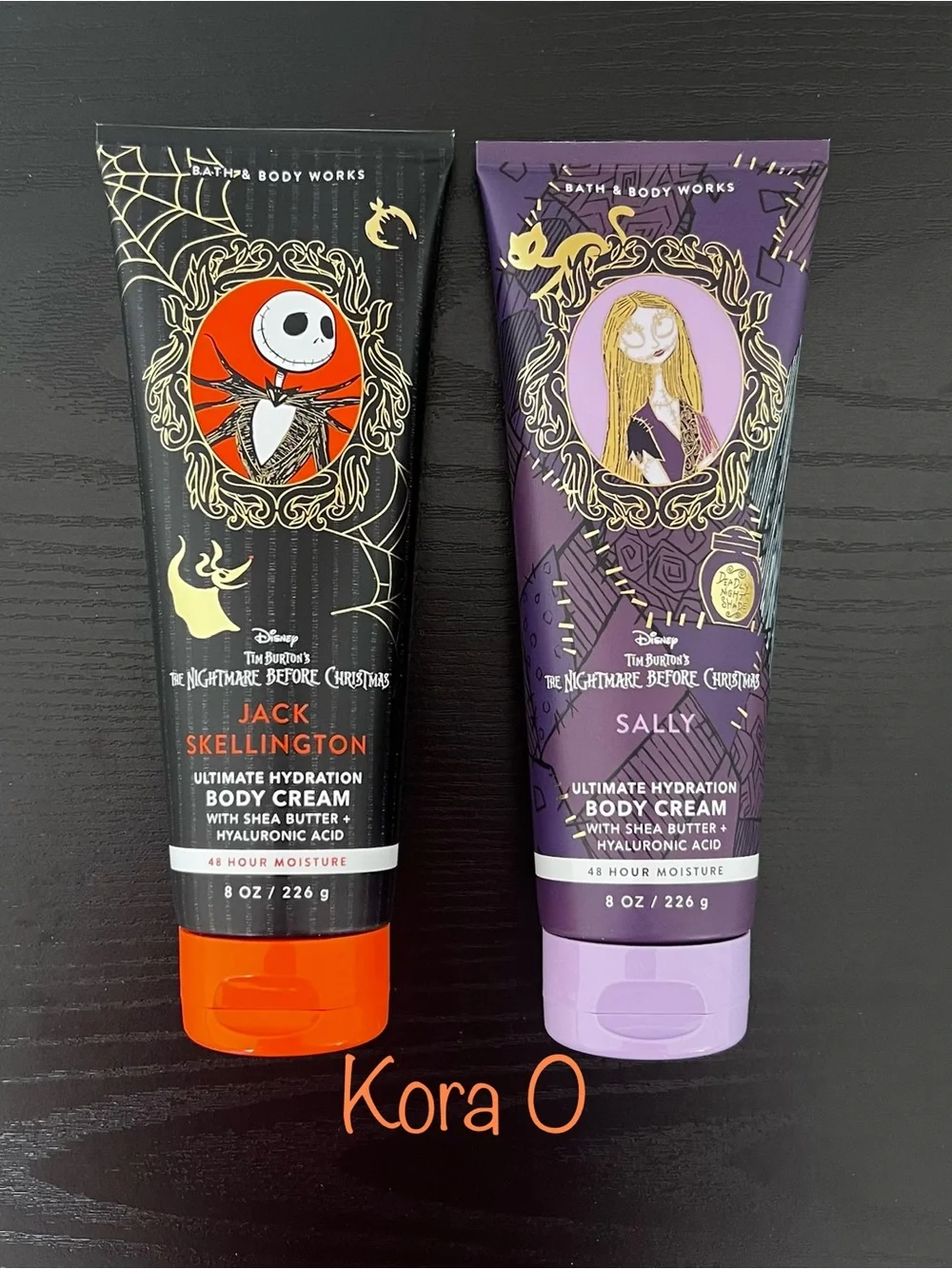 Nightmare Before Christmas Sally & Jack Body Creams & Keychain